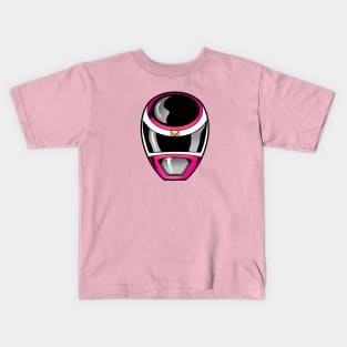 Pink Space Helmet Kids T-Shirt